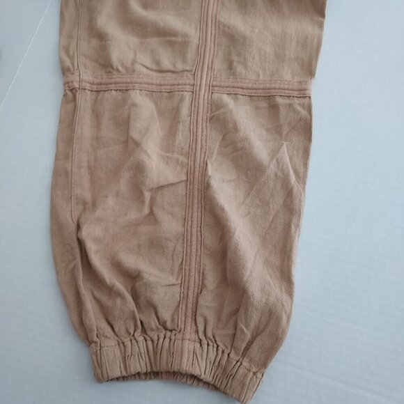 Urban Outfitters Isla Slouchy Linen Blend Jogger Pants Size XL - Picture 2 of 9